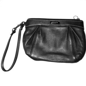 Coach hand wristlet